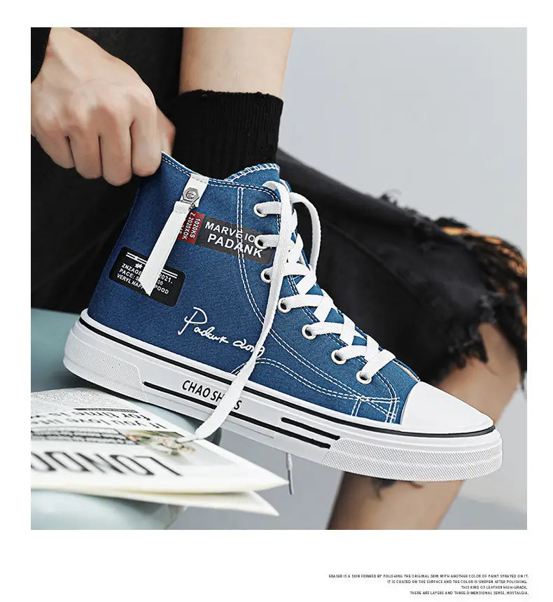 High top board shoes