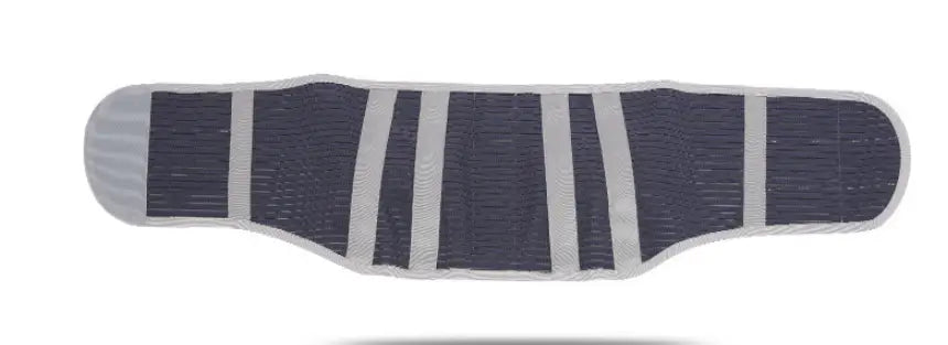 Gray and black horse leg wrap featured with Men Women Belts Breathable Lumbar Corset