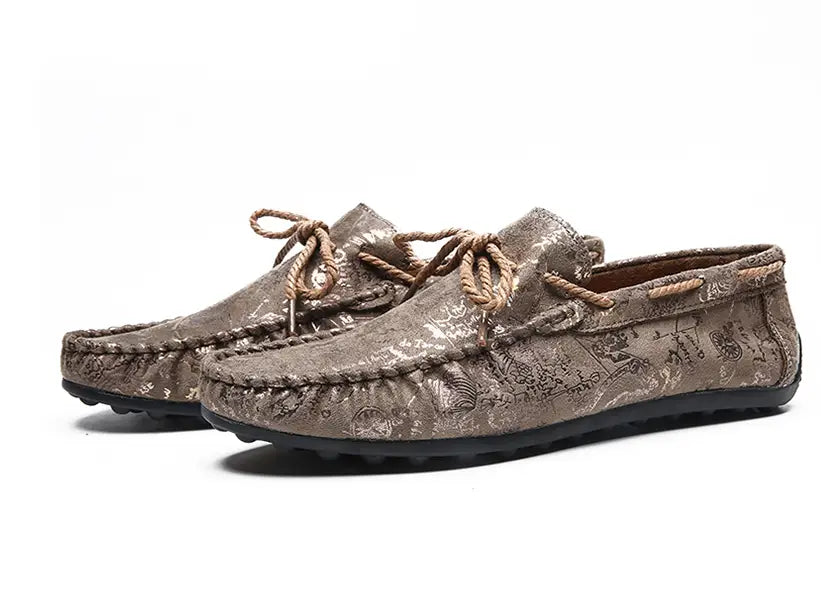 New men’s casual leather shoes