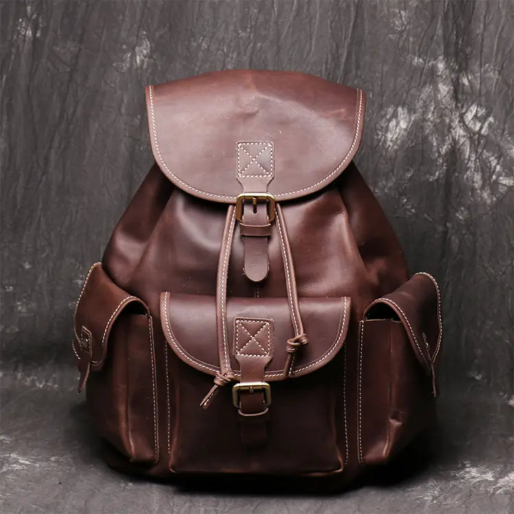 Backpack Women Crazy Horse Leather