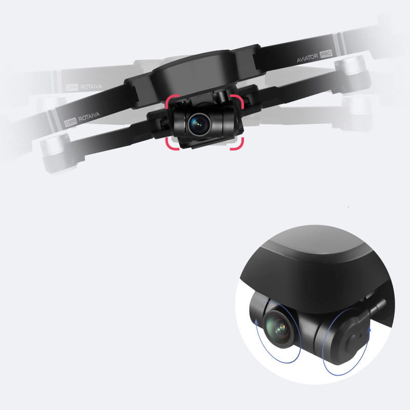 Two-axis Gimbal Aerial Photography Drone 6K HD Folding Quadcopter