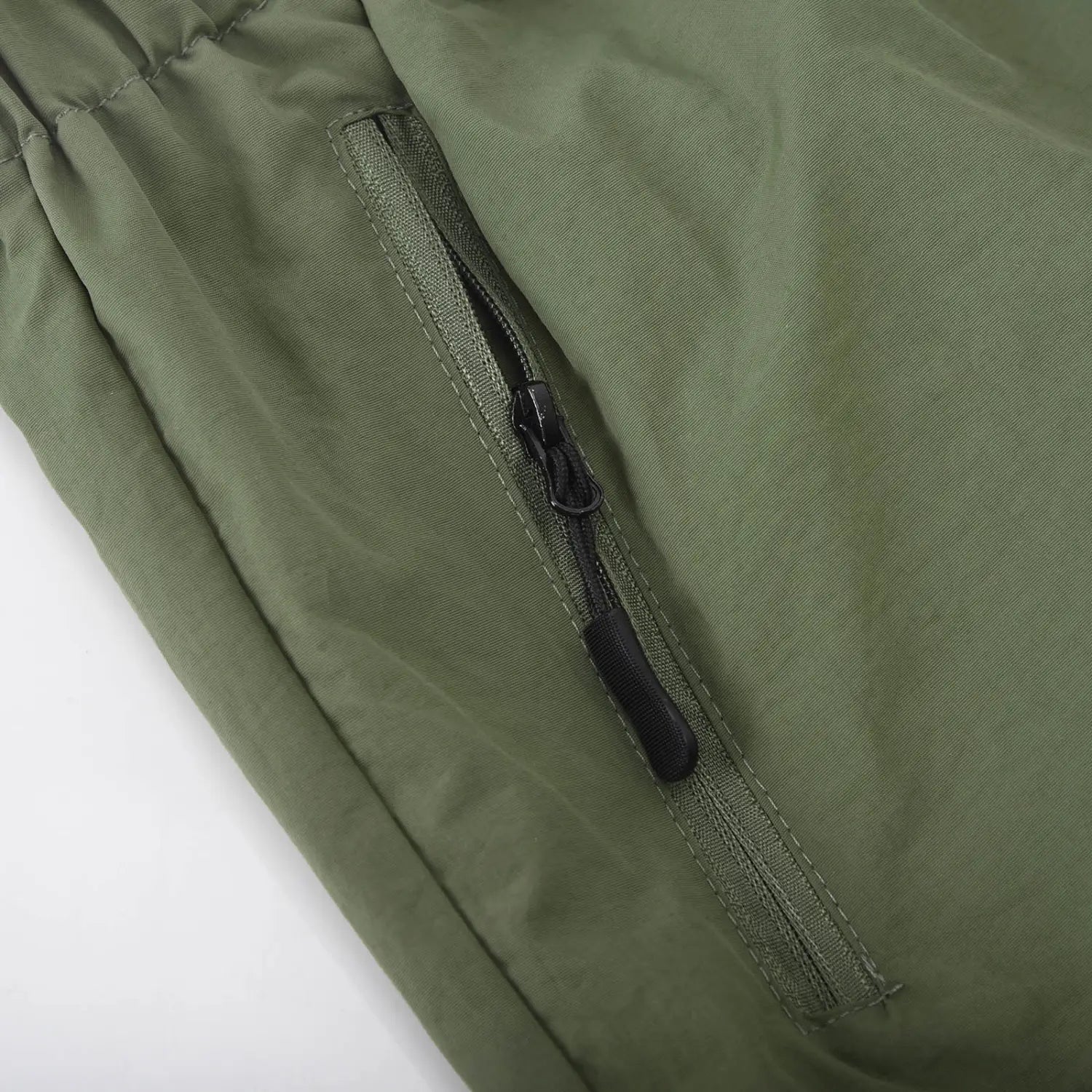 Men’S Casual Elastic Waist Strap Summer Shorts Casual Fit Fashion Outdoor Long Shorts For Men Knee-Length Straight Leg