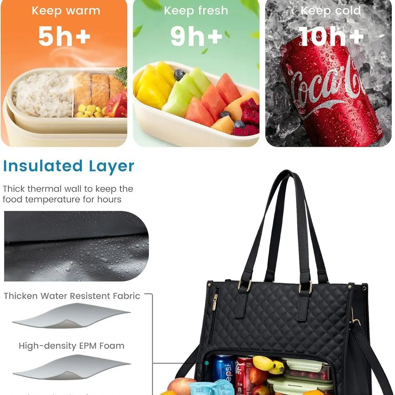 Fashionable Lunch Tote Bag
