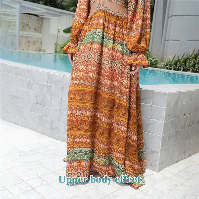 Women’s Floral Large Hem Dress