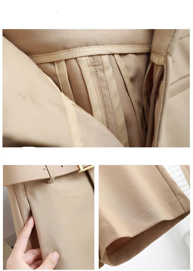 Women’s High Waist Thin Plus Size Suit Shorts