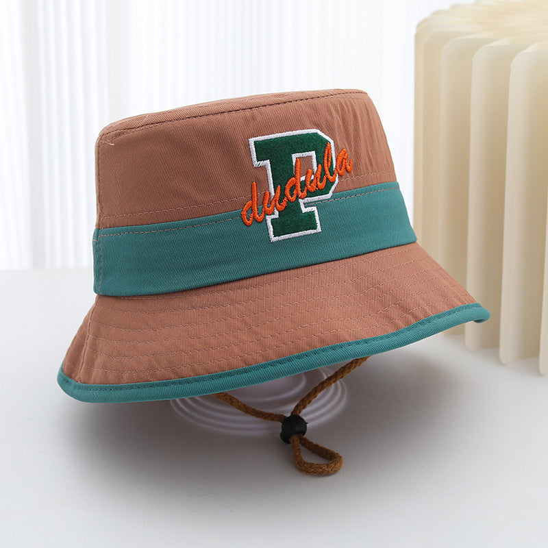 Bucket Hat Baby Spring And Autumn Thin Summer Child Sun-proof Sun Protection Sun Hat