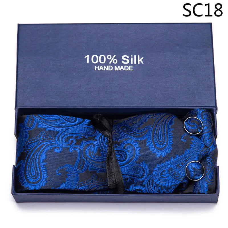 Men’s Tie Gift Box Set Group Business Formal