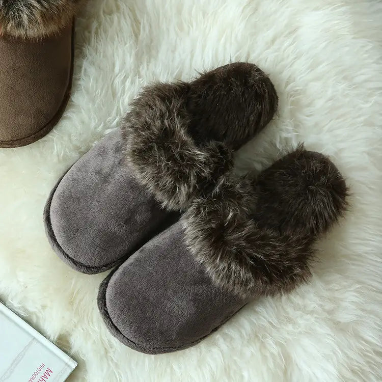 Couple Wool Slippers