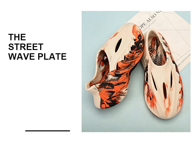 Camouflage Coconut Hole Shoes Men