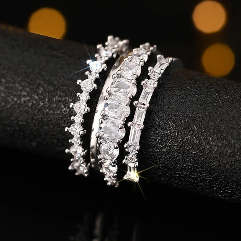 High-grade Geometric Ring For Women