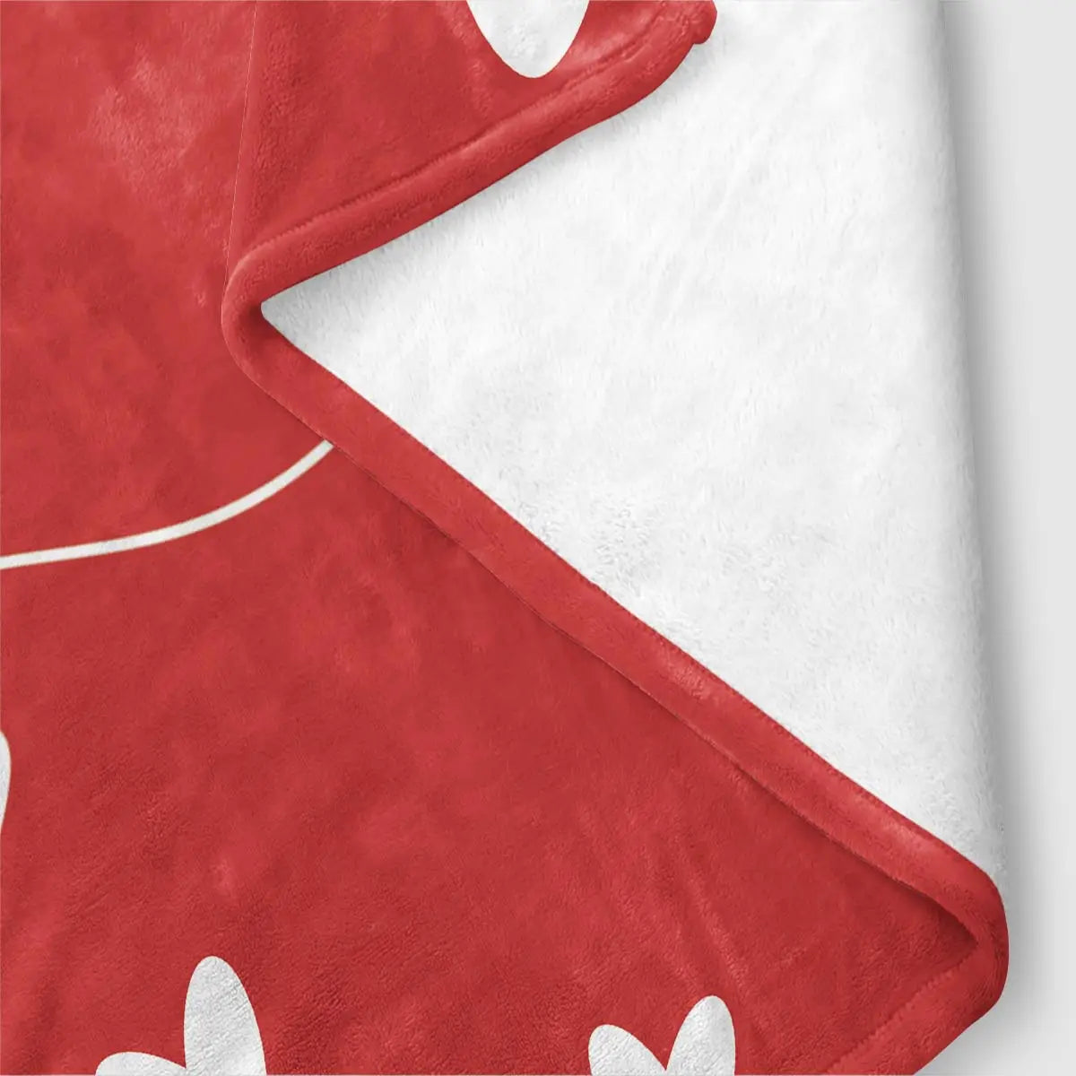 Heart Printing Blanket