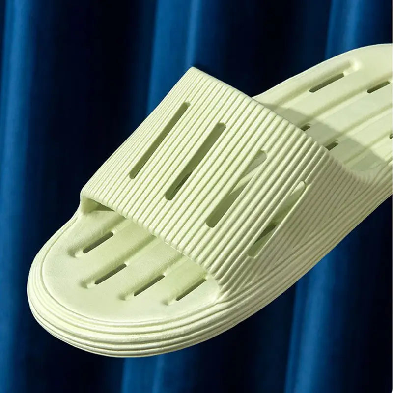 Summer Home Slippers With Hollow Sole Design Non-slip Floor Bathroom Slipper For Women Men’s House Shoes