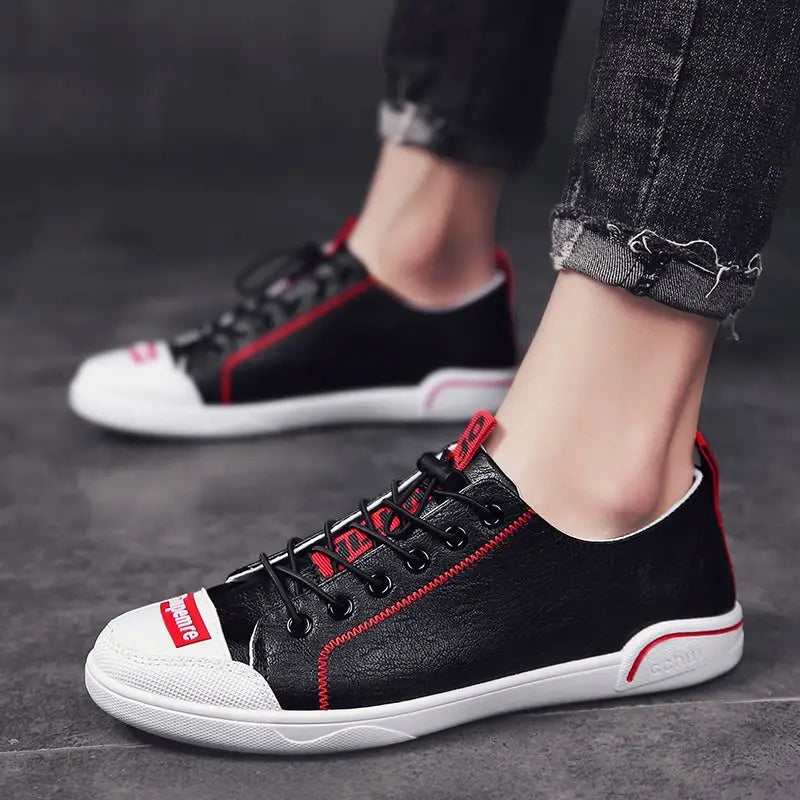Canvas casual flat shoes
