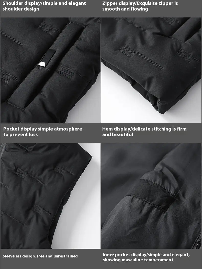 Sleeveless Waistcoat Men