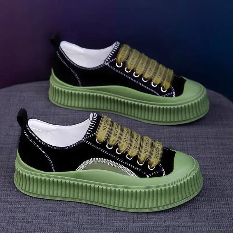 Versatile Retro Biscuit Shoes