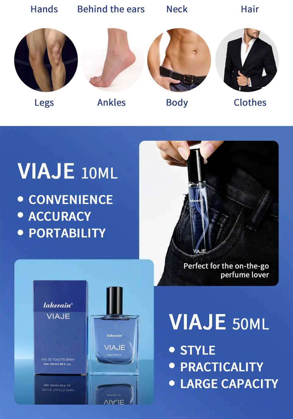 Men’s Citrus Fragrance Cologne