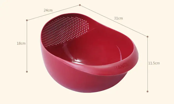 Kitchen plastic thickened rice cooker