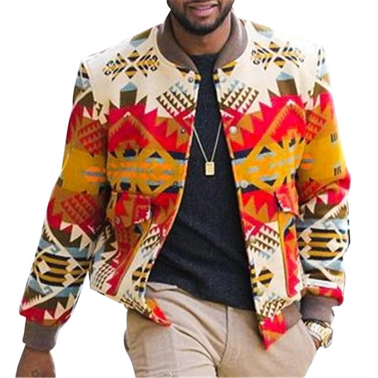 Long sleeve men's slim fit jacket casual jacket