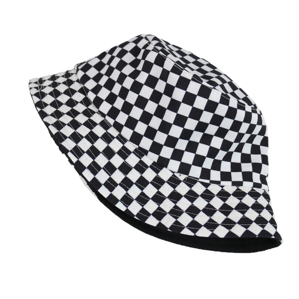 Lattice Element Sun Hat Female Japanese