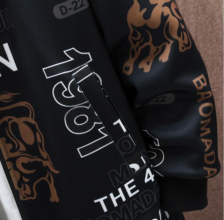 Men Plus Size Velvet Padded Coat