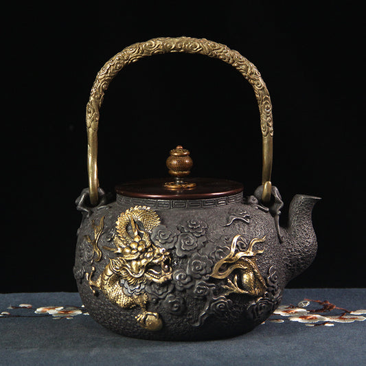 Household Simple Cast Iron Tea Kettle