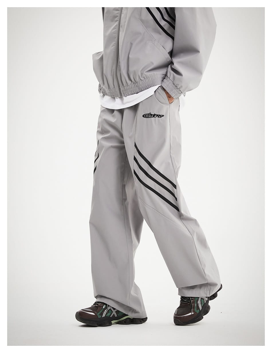 Loose Straight Casual Sports Trousers Men
