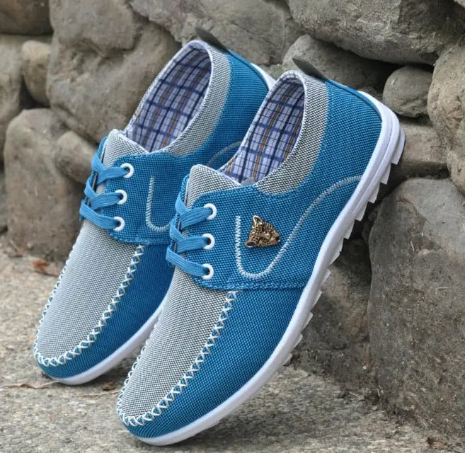 New men’s casual canvas shoes