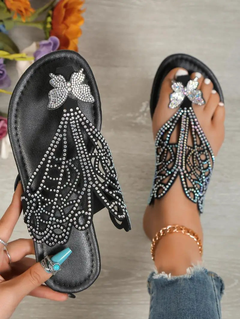 Slip-on Flip-toe Sandals
