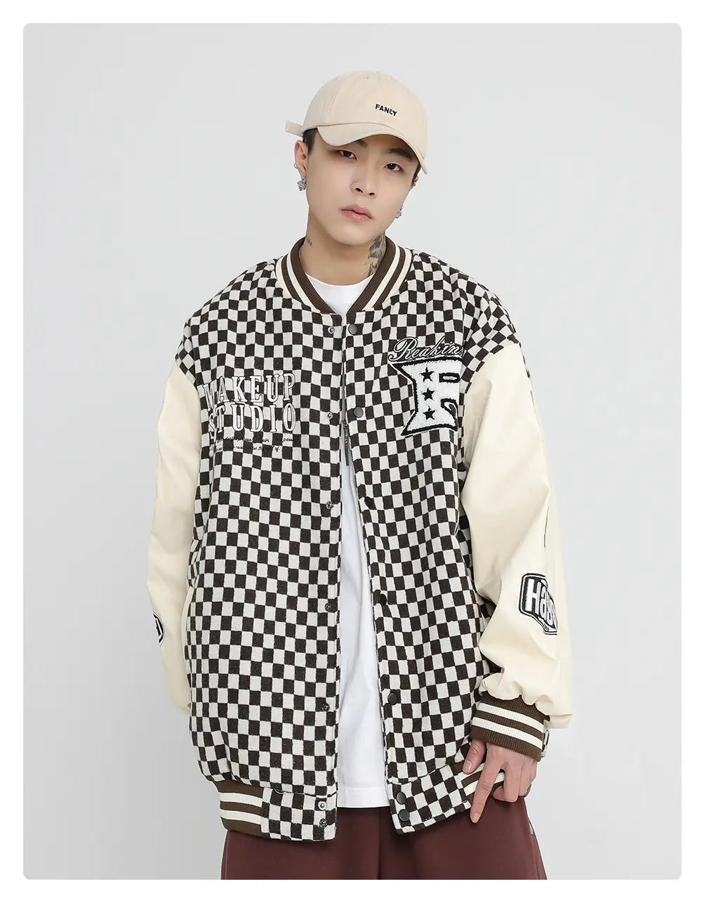 Stitching Men’s And Women’s Couple Jackets