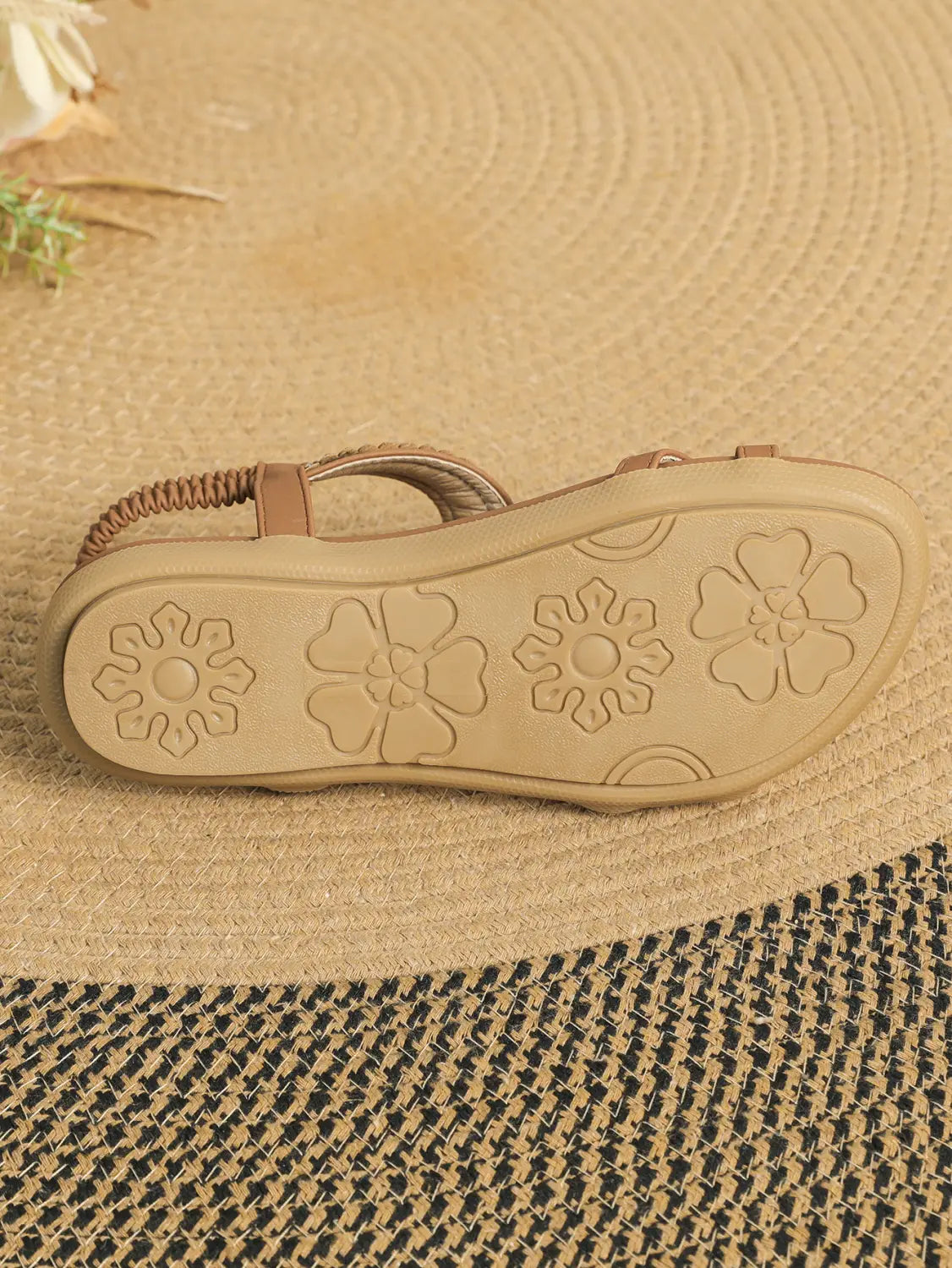 Women’s Flat Sandals Plus Size Diamond Casual Shoes