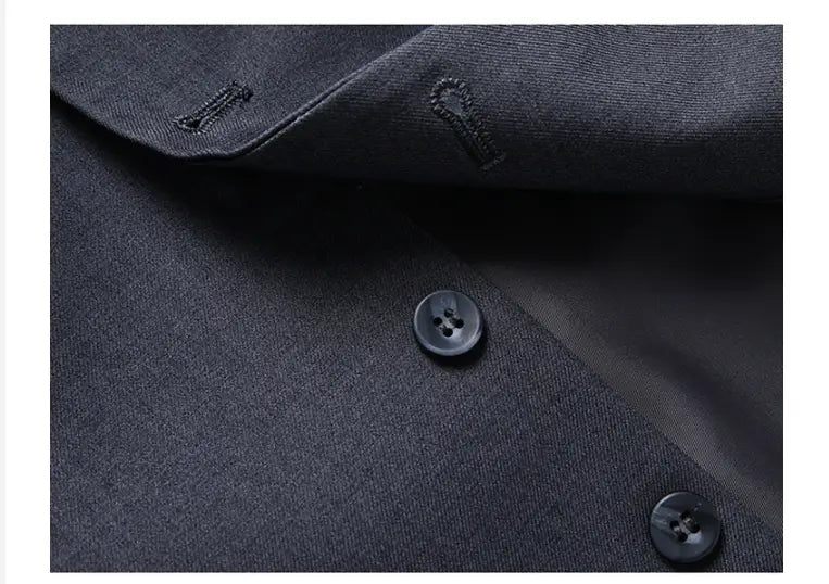 Casual Men’s Suit Set Slim Fit Formal Groom Wedding Dress