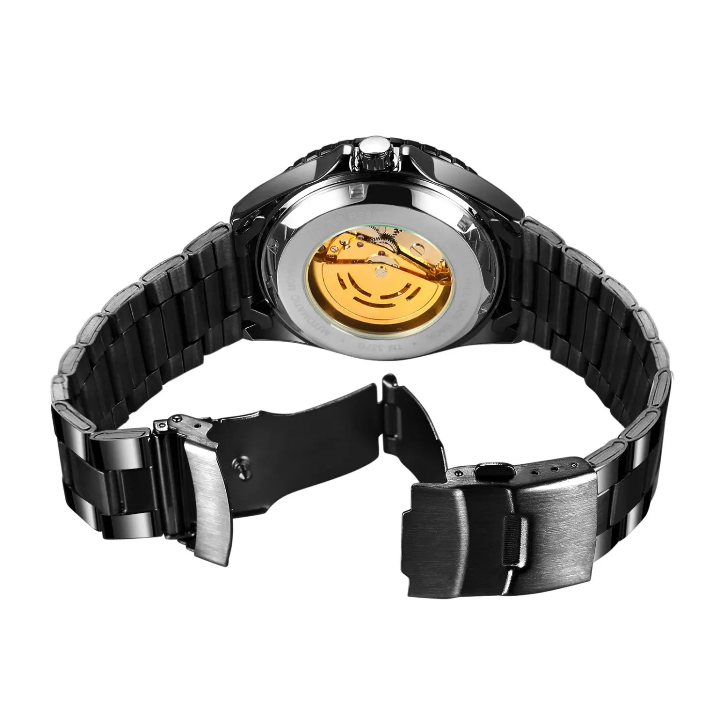 Steel Band Business Men’s Automatic Mechanical Watch