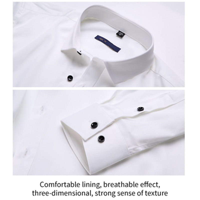 Business Formal Men’s Stretch Free Iron Shirt