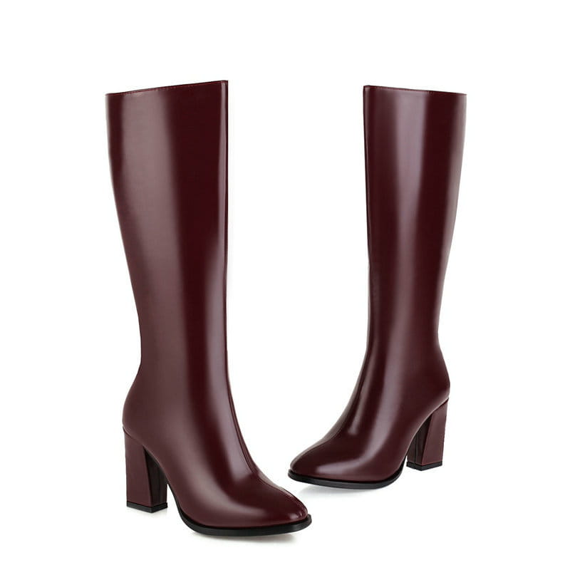 Women’s Fashion High Heel Plus Size Knight Boots