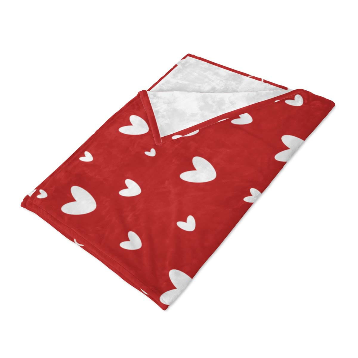 Heart Printing Blanket