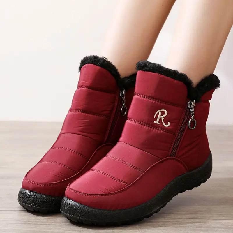 Snow Boots Women’s Shoes Thickened Waterproof