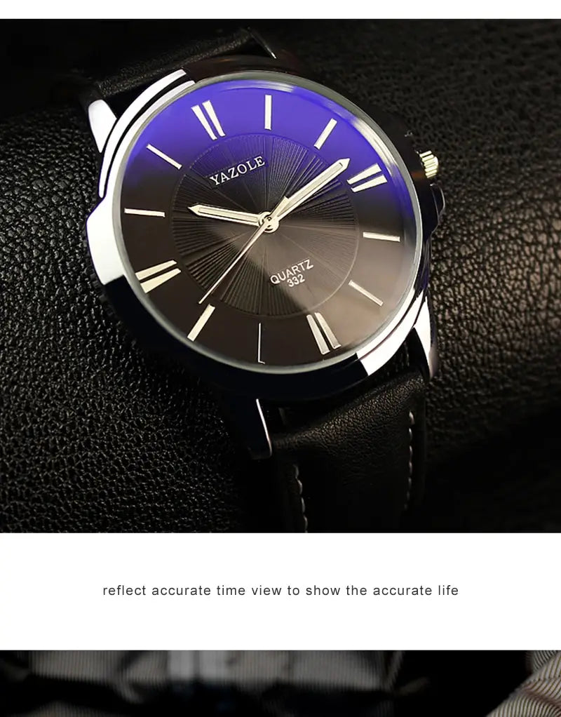 New Men’s Business Waterproof Luminous Quartz Watch
