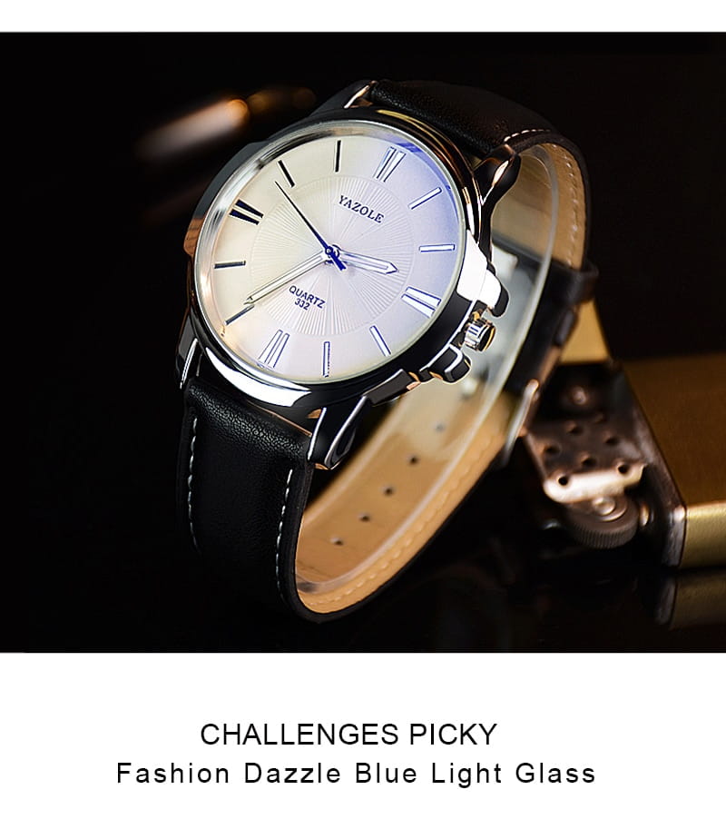 New Men’s Business Waterproof Luminous Quartz Watch