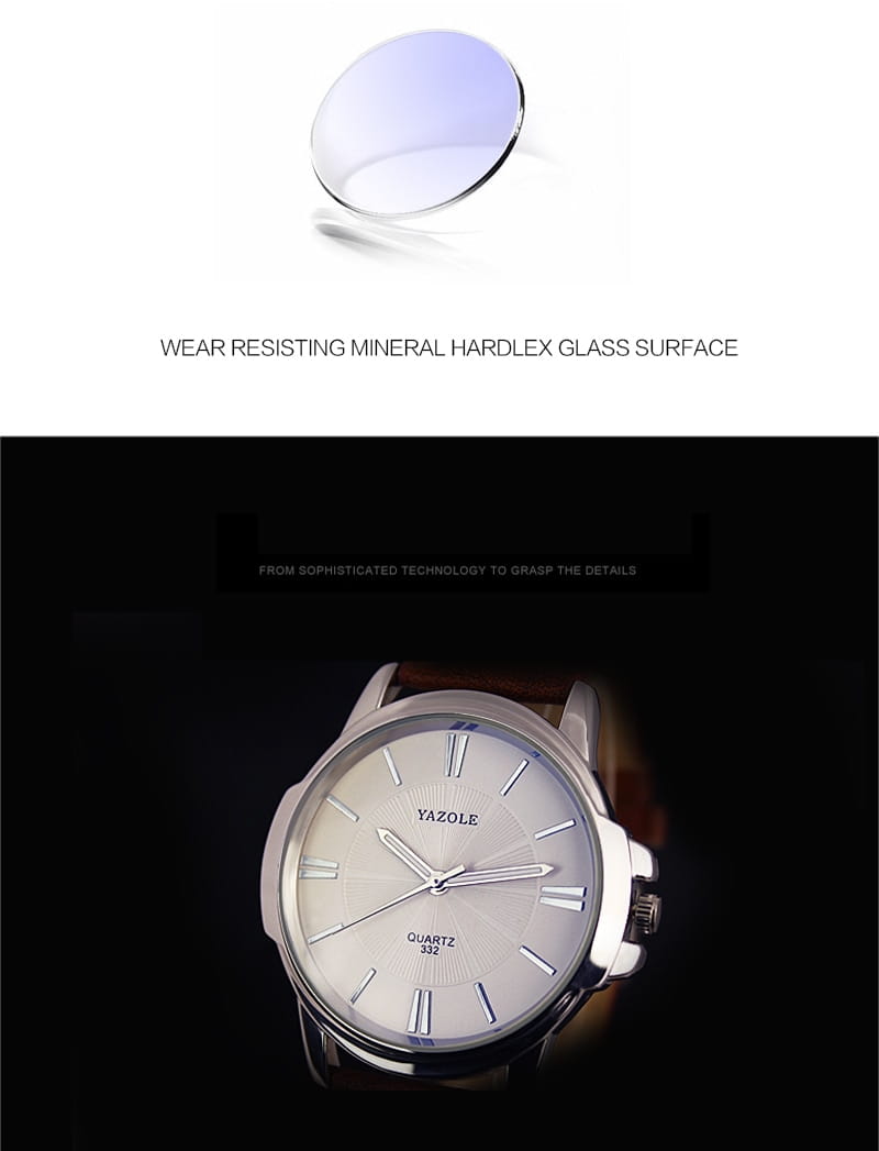 New Men’s Business Waterproof Luminous Quartz Watch