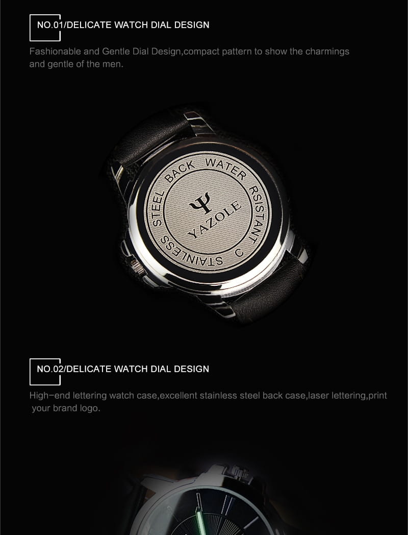 New Men’s Business Waterproof Luminous Quartz Watch