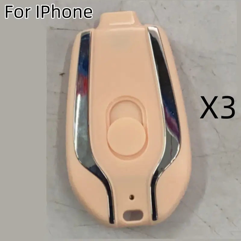 1500mAh Mini Power Emergency Pod Keychain Charger With Type-C Ultra-Compact Mini Battery Pack Fast Charging Backup Power Bank Beyond Trends Hub