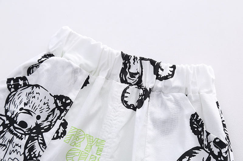 Baby Lapel Short Sleeve Shirt Suit Kids Lightweight Children’s Clothing
