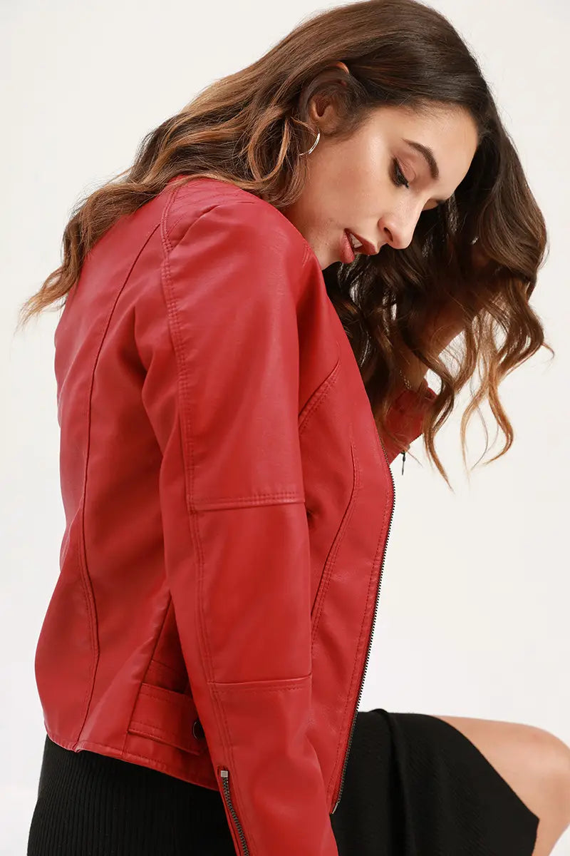 European And American Women’s Leather Jackets
