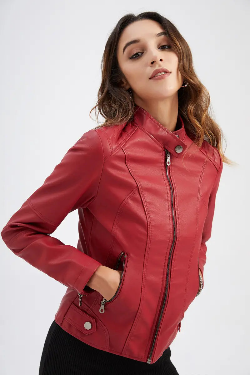 European And American Women’s Leather Jackets
