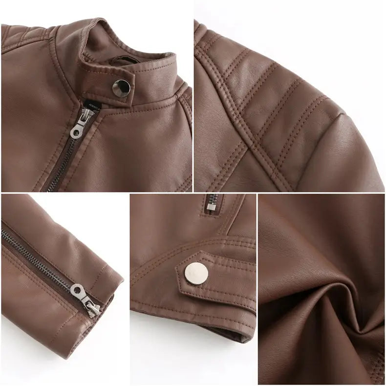 European And American Women’s Leather Jackets