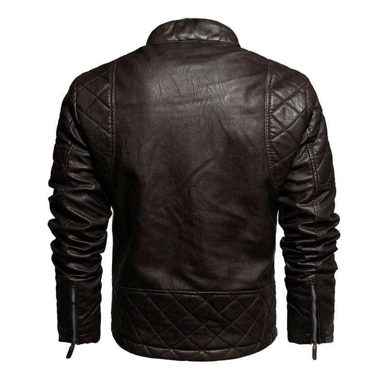Men’s Fashion Trendy Men Autumn And Winter Leather Jackets