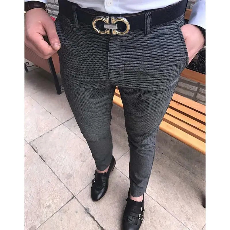 Fit Casual Trousers Men’s Suit Trousers