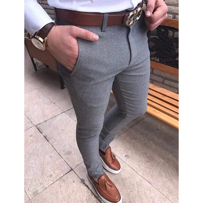 Fit Casual Trousers Men’s Suit Trousers