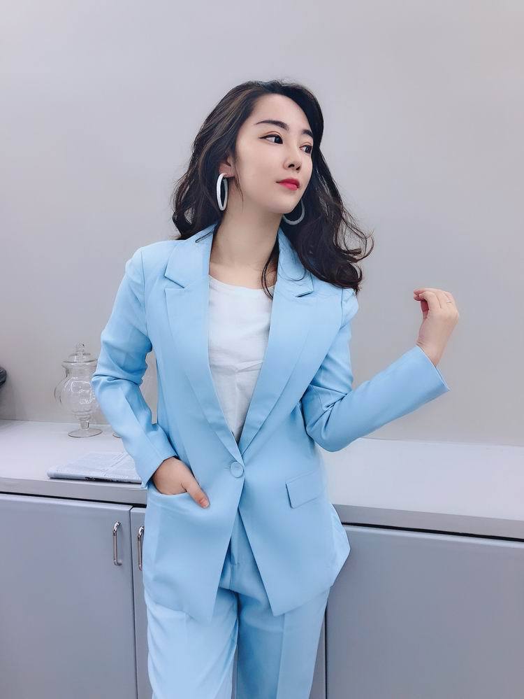 Ladies Professional Suits Women’s Formal Two-Piece Suits