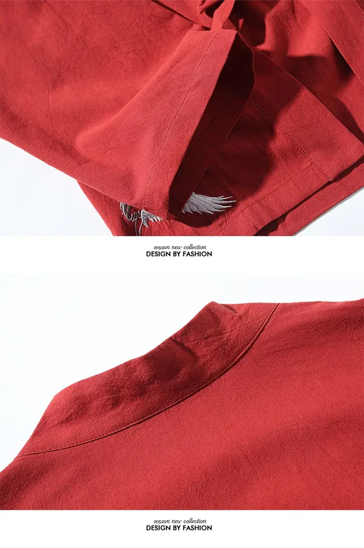 Kimono Robes Traditional Men Jackets Hip Hop Streetwear